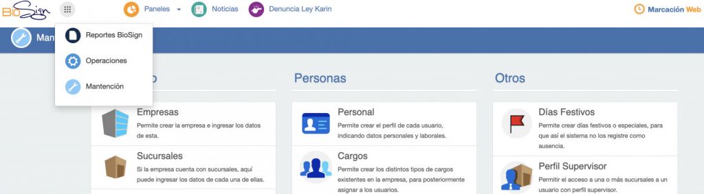 Perfil Supervisor